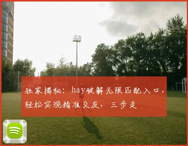 独家揭秘：hay破解无限匹配入口，轻松实现精准交友，三步走